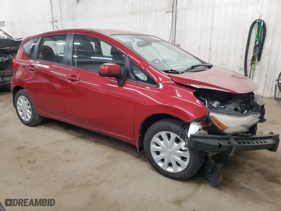 2014 Nissan Versa Note S Plus with VIN 3N1CE2CP6EL434777, listed as a Copart auction lot 50189215 with 83,095 mi miles and Salvage Title. Bid and sale history available at carsss.com. Image 4.