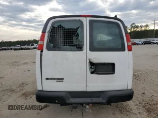 2012 Chevrolet Express Cargo z VIN 1GCWGFCA3C1155900, wystawiony jako Copart lot #42517515 z przebiegiem Nie podano mil oraz Szkoda całkowita • Salvage title. Historia ofert i sprzedaży dostępna na DreamBid. Obrazek 6.