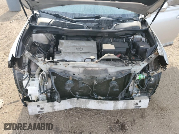 2012 Lexus RX 350 with VIN JTJBK1BA7C2446165, listed as a Copart auction lot 56890155 with 215,338 mi miles and Salvage title. Bid and sale history available at DreamBid. Image 12.