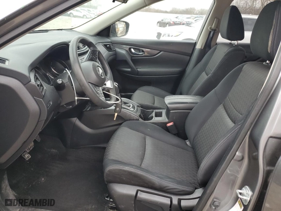 2017 Nissan Rogue SL with VIN JN8AT2MV7HW009207, listed as a Copart auction lot 53508285 with 97,457 mi miles and Non Repairable. Bid and sale history available at carsss.com. Image 7.