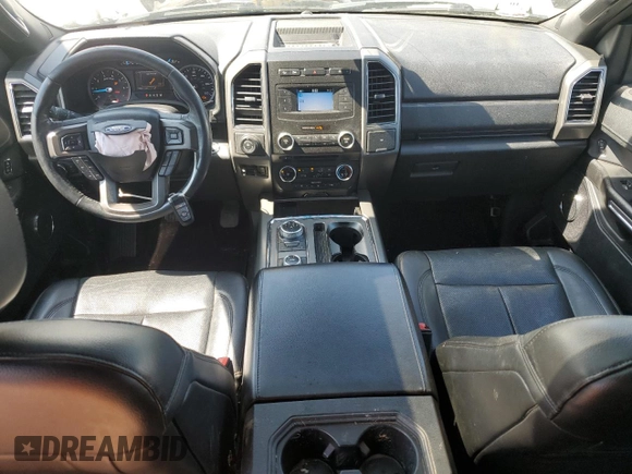 2018 Ford Expedition XLT with VIN 1FMJU1JT4JEA42677, listed as a Copart auction lot 58957205 with 144,611 mi miles and Salvage title. Bid and sale history available at DreamBid. Image 8.