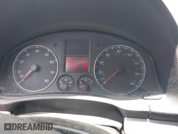 2009 Volkswagen Jetta SE with VIN 3VWRM71KX9M096599, listed as a IAAI auction lot 42727345 with 161,202 mi miles and . Bid and sale history available at DreamBid. Image 7.