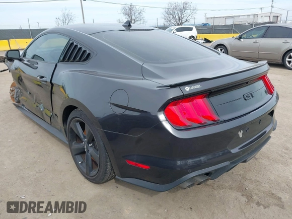 2022 Ford Mustang GT with VIN 1FA6P8CFXN5110171, listed as a IAAI auction lot 41690206 with 20,989 mi miles and . Bid and sale history available at DreamBid. Image 3.