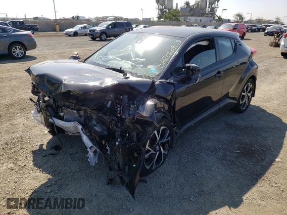 2018 Toyota C-HR XLE z VIN NMTKHMBX6JR062387, wystawiony jako Copart lot #56206091 z przebiegiem 47 001 mil mil oraz Szkoda całkowita • Salvage title. Historia ofert i sprzedaży dostępna na DreamBid. Obrazek 2.