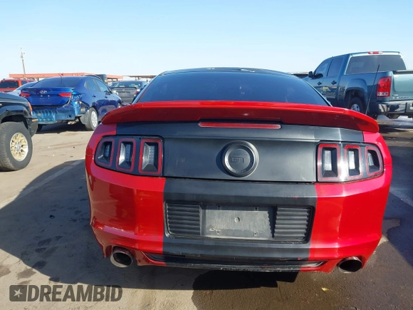2013 Ford Mustang GT with VIN 1ZVBP8CF8D5211777, listed as a IAAI auction lot 41710683 with Not Provided miles. Bid and sale history available at carsss.com. Image 16.