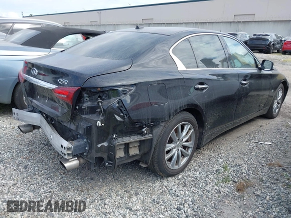 2020 Infiniti Q50 EDITION 30 with VIN JN1EV7AP5LM200433, listed as a IAAI auction lot 41867159 with 78,341 mi miles. Bid and sale history available at carsss.com. Image 4.