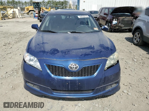 2007 Toyota Camry CE with VIN 4T1BE46K77U015622, listed as a Copart auction lot 52516715 with 106,131 mi miles and Salvage Title. Bid and sale history available at carsss.com. Image 5.