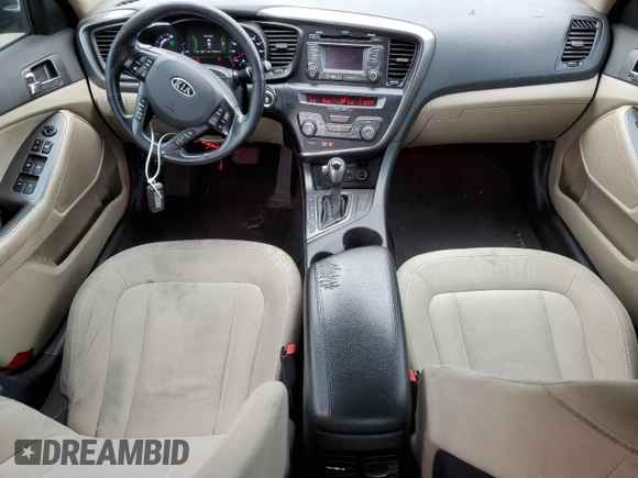 2012 Kia Optima Hybrid with VIN KNAGM4AD5C5019630, listed as a Copart auction lot 48154085 with 197,049 mi miles and Salvage Title. Bid and sale history available at carsss.com. Image 8.