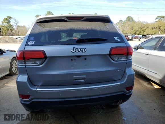 2020 Jeep Grand Cherokee Limited with VIN 1C4RJEBG9LC337779, listed as a Copart auction lot 46528365 with 0 mi miles and Salvage Title. Bid and sale history available at carsss.com. Image 6.