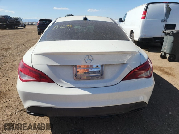 2018 Mercedes-Benz CLA 250 with VIN WDDSJ4GB4JN585633, listed as a Copart auction lot 48503485 with 71,954 mi miles and Salvage Title. Bid and sale history available at DreamBid. Image 6.