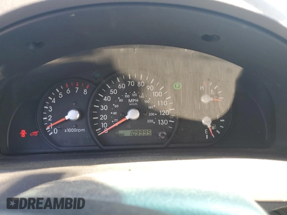 2003 Kia Sorento LX with VIN KNDJC733235055552, listed as a Copart auction lot 56196055 with 109,995 mi miles and Salvage title. Bid and sale history available at DreamBid. Image 9.