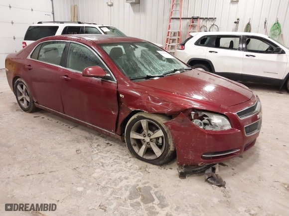 2008 Chevrolet Malibu LT w/2LT with VIN 1G1ZJ57B38F285576, listed as a IAAI auction lot 41663881 with 182,210 mi miles. Bid and sale history available at carsss.com. Image 1.