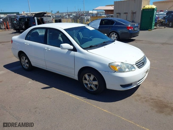 2004 Toyota Corolla CE with VIN 1NXBR32E24Z289725, listed as a IAAI auction lot 41796604 with 162,213 mi miles. Bid and sale history available at carsss.com. Image 1.