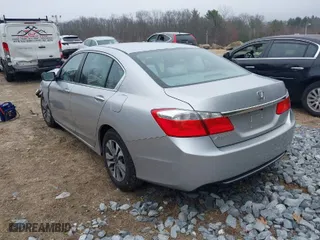 2013 Honda Accord Sdn LX with VIN 1HGCR2F36DA156836, listed as a IAAI auction lot 41909776 with 138,753 mi miles. Bid and sale history available at carsss.com. Image 3.