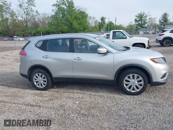2015 Nissan Rogue S with VIN KNMAT2MV7FP585088, listed as a IAAI auction lot 42138274 with 115,554 mi miles and . Bid and sale history available at DreamBid. Image 13.