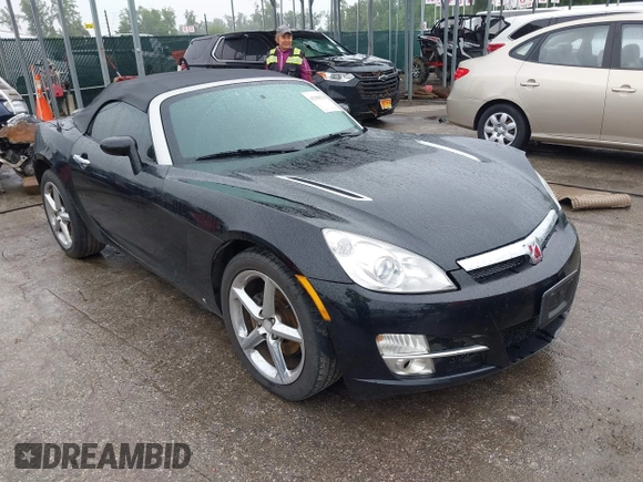 2009 Saturn Sky z VIN 1G8MN35B59Y104152, wystawiony jako IAAI lot #42308236 z przebiegiem 190 823 mil mil oraz . Historia ofert i sprzedaży dostępna na DreamBid. Obrazek 1.