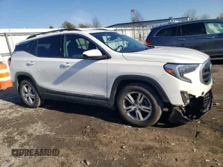 2020 GMC Terrain SLE z VIN 3GKALMEV7LL116217, wystawiony jako Copart lot #46143225 z przebiegiem 101 869 mil mil oraz Szkody całkowita. Historia ofert i sprzedaży dostępna na DreamBid. Obrazek 4.