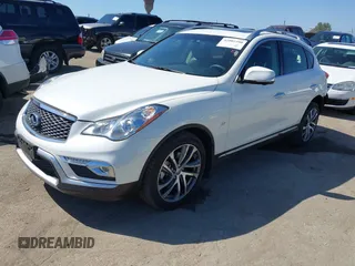 2017 Infiniti QX50 with VIN JN1BJ0RPXHM389985, listed as a IAAI auction lot 42002390 with 29,133 mi miles. Bid and sale history available at carsss.com. Image 2.