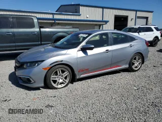 2019 Honda Civic Sedan EX with VIN JHMFC1F38KX011202, listed as a Copart auction lot 48758745 with 78,408 mi miles and Salvage Title. Bid and sale history available at carsss.com. Image 1.