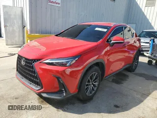 2023 Lexus NX 250 z VIN 2T2ADCAZ4PC004233, wystawiony jako Copart lot #54778605 z przebiegiem 39 913 mil mil oraz Nie do naprawy • Non repairable. Historia ofert i sprzedaży dostępna na DreamBid. Obrazek 1.