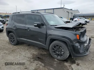2020 Jeep Renegade Altitude with VIN ZACNJABBXLPL31137, listed as a Copart auction lot 49478765 with 37,693 mi miles and Salvage Title. Bid and sale history available at DreamBid. Image 4.