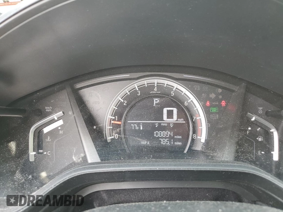 2017 Honda CR-V LX z VIN 2HKRW6H37HH207779, wystawiony jako Copart lot #60102965 z przebiegiem 108 894 mil mil oraz Szkoda całkowita • Salvage title. Historia ofert i sprzedaży dostępna na DreamBid. Obrazek 9.