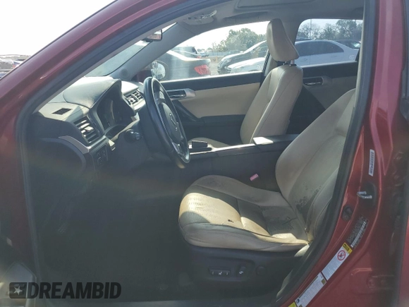 2011 Lexus CT 200h with VIN JTHKD5BH4B2039323, listed as a Copart auction lot 56288685 with Not provided miles and Clean title. Bid and sale history available at DreamBid. Image 7.