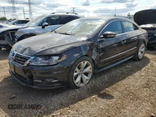 2014 Volkswagen CC R-Line with VIN WVWBN7AN8EE530773, listed as a Copart auction lot 63283844 with 117,187 mi miles and Salvage Title. Bid and sale history available at carsss.com. Image 1.