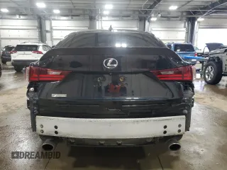 2015 Lexus IS 350 with VIN JTHCE1D29F5010035, listed as a Copart auction lot 81628184 with 121,441 mi miles and Salvage Title. Bid and sale history available at carsss.com. Image 6.