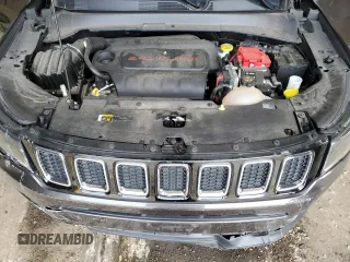 2020 Jeep Compass Latitude with VIN 3C4NJDBB9LT133503, listed as a Copart auction lot 63713255 with 53,373 mi miles and Non repairable. Bid and sale history available at DreamBid. Image 12.