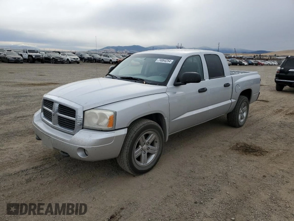 2007 Dodge Dakota SLT with VIN 1D7HW48K27S147617, listed as a Copart auction lot 74064254 with 150,069 mi miles and Clean Title. Bid and sale history available at carsss.com. Image 1.