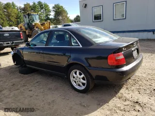 1999 Audi A4 with VIN WAUED28D8XA056525, listed as a Copart auction lot 72055614 with 179,261 mi miles and Salvage Title. Bid and sale history available at carsss.com. Image 2.