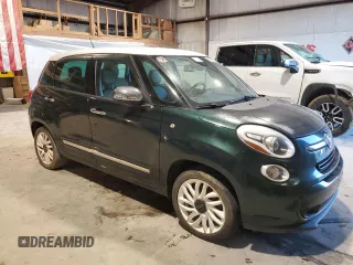 2014 FIAT 500L Lounge with VIN ZFBCFACH5EZ029048, listed as a Copart auction lot 42140285 with 87,143 mi miles and Clean Title. Bid and sale history available at DreamBid. Image 4.