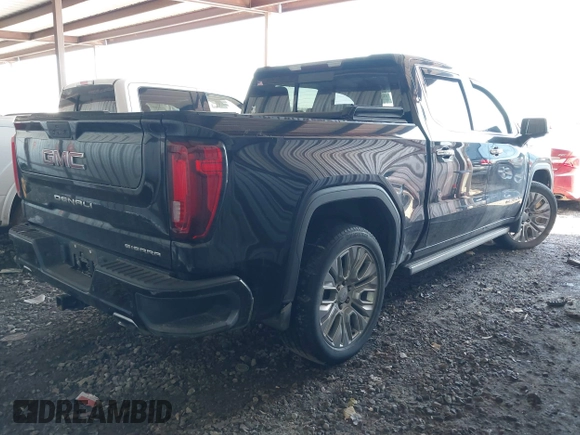 2022 GMC Sierra 1500 Limited Denali with VIN 1GTU9FEL8NZ233799, listed as a IAAI auction lot 41323466 with 29,447 mi miles. Bid and sale history available at carsss.com. Image 4.