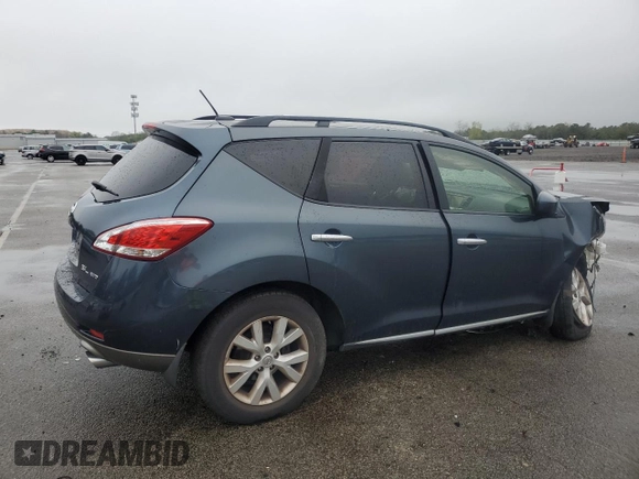 2014 Nissan Murano SL z VIN JN8AZ1MW3EW531118, wystawiony jako Copart lot #55425015 z przebiegiem Nie podano mil oraz Szkody całkowita. Historia ofert i sprzedaży dostępna na DreamBid. Obrazek 3.