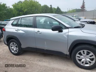 2023 Toyota Corolla Cross L with VIN 7MUAAABG9PV047493, listed as a IAAI auction lot 42441413 with 15,485 mi miles and . Bid and sale history available at DreamBid. Image 13.