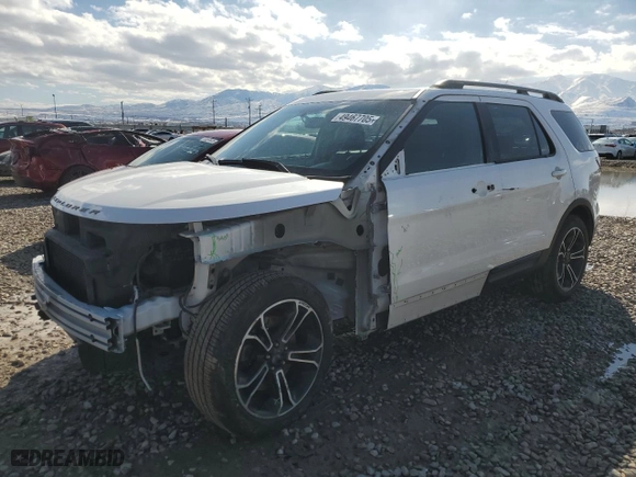 2015 Ford Explorer Sport with VIN 1FM5K8GT4FGB02296, listed as a Copart auction lot 49467705 with 98,969 mi miles and Salvage Title. Bid and sale history available at carsss.com. Image 1.