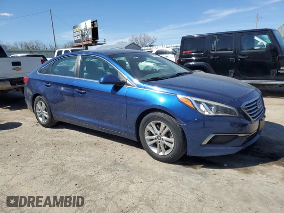 2016 Hyundai Sonata SE with VIN 5NPE24AF2GH332626, listed as a Copart auction lot 50292905 with 152,269 mi miles and Salvage Title. Bid and sale history available at carsss.com. Image 4.