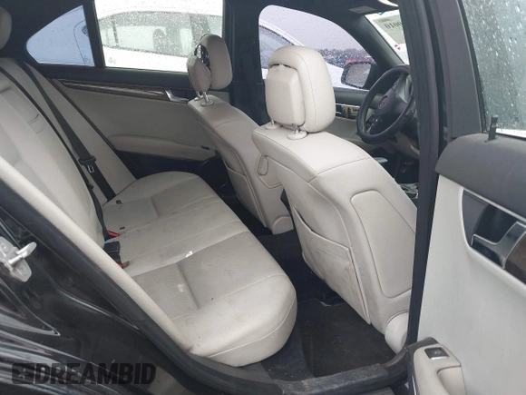 2009 Mercedes-Benz C-Class 3.5L Sport with VIN WDDGF56X19R043159, listed as a IAAI auction lot 41910010 with 173,817 mi miles. Bid and sale history available at carsss.com. Image 8.