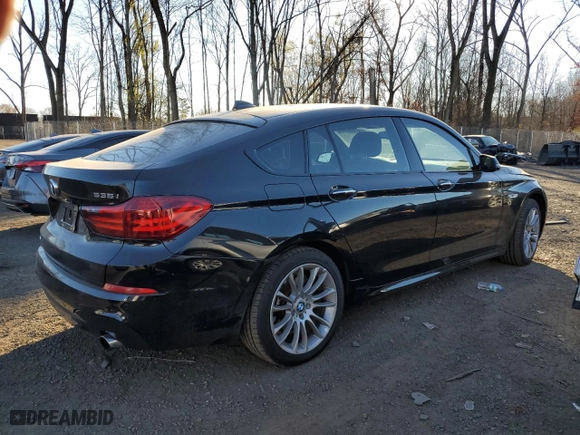 2015 BMW 5 Series Gran Turismo 535i xDrive with VIN WBA5M4C56FD184030, listed as a Copart auction lot 78799914 with 75,488 mi miles and Salvage Title. Bid and sale history available at carsss.com. Image 3.