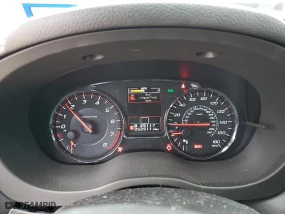2020 Subaru WRX with VIN JF1VA1A60L9827854, listed as a Copart auction lot 46221825 with 52,911 mi miles and Salvage Title. Bid and sale history available at carsss.com. Image 9.