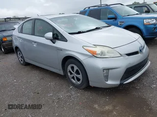 2012 Toyota Prius One with VIN JTDKN3DU0C5452398, listed as a IAAI auction lot 42195125 with 223,632 mi miles. Bid and sale history available at carsss.com. Image 1.