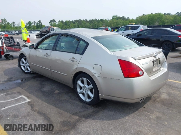 2005 Nissan Maxima SL with VIN 1N4BA41E45C840348, listed as a IAAI auction lot 42038531 with 89,788 mi miles and . Bid and sale history available at DreamBid. Image 3.