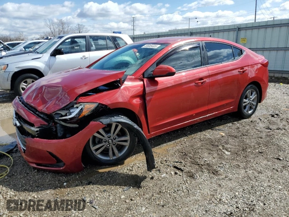 2017 Hyundai Elantra SE with VIN 5NPD84LFXHH198246, listed as a Copart auction lot 49688485 with 60,399 mi miles and Salvage Title. Bid and sale history available at DreamBid. Image 1.
