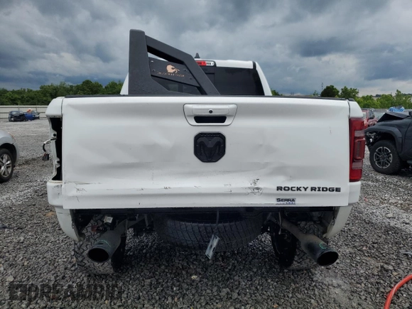 2020 Ram 1500 Big Horn with VIN 1C6SRFFT3LN389461, listed as a Copart auction lot 56661515 with 59,607 mi miles and Salvage title. Bid and sale history available at DreamBid. Image 6.