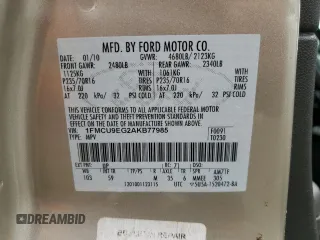 2010 Ford Escape Limited z VIN 1FMCU9EG2AKB77985, wystawiony jako Copart lot #56747655 z przebiegiem 88 362 mil mil oraz Szkoda całkowita • Salvage title. Historia ofert i sprzedaży dostępna na DreamBid. Obrazek 12.