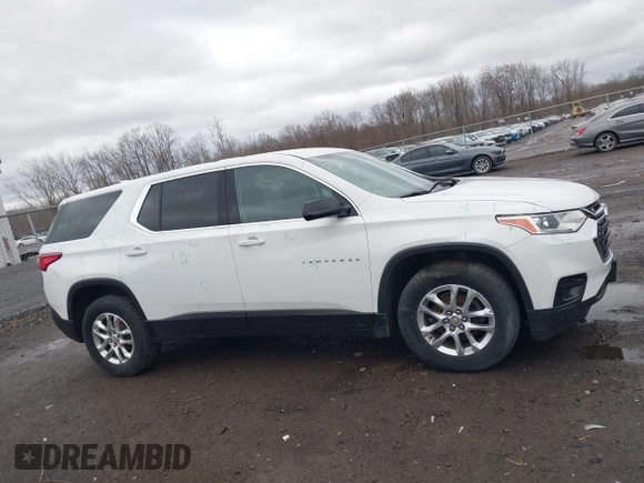 2020 Chevrolet Traverse LS with VIN 1GNEVFKW6LJ170509, listed as a IAAI auction lot 41880533 with 117,850 mi miles. Bid and sale history available at carsss.com. Image 13.