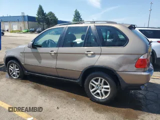 2006 BMW X5 3.0i with VIN 5UXFA13506LY44968, listed as a Copart auction lot 62812554 with 116,970 mi miles and Clean Title. Bid and sale history available at carsss.com. Image 2.