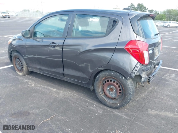 2016 Chevrolet Spark LS with VIN KL8CB6SA6GC594904, listed as a IAAI auction lot 41976781 with 101,804 mi miles. Bid and sale history available at carsss.com. Image 3.