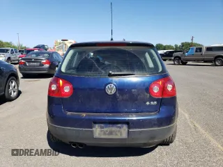 2007 Volkswagen Rabbit with VIN WVWBR71K07W252104, listed as a Copart auction lot 61138054 with 134,219 mi miles and Salvage Title. Bid and sale history available at carsss.com. Image 6.